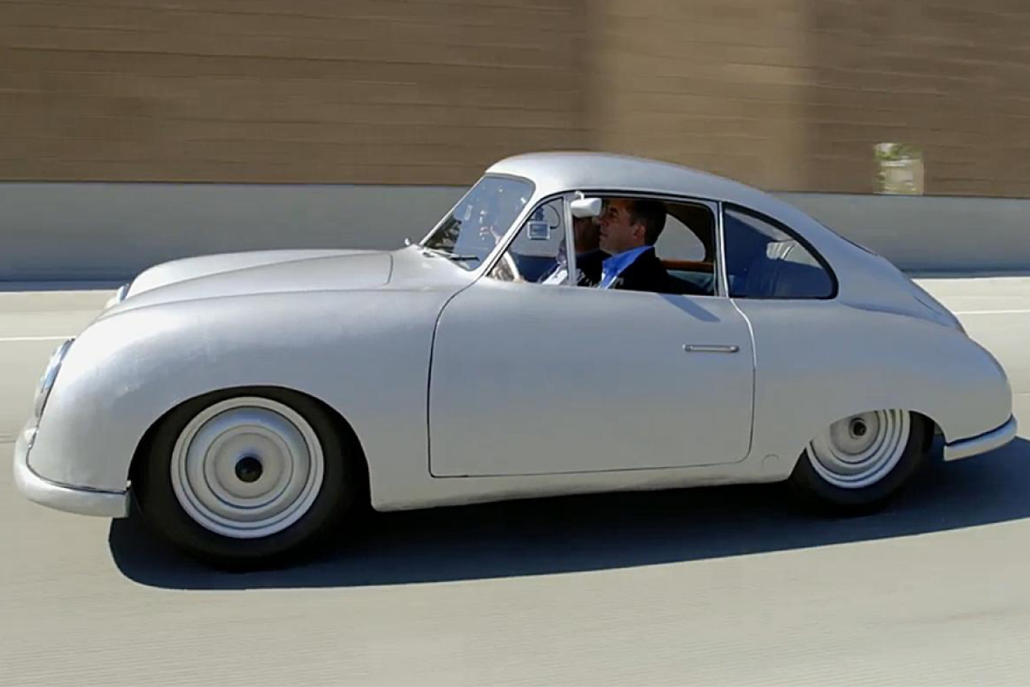Best Comedians in Cars Jay Leno Jerry Seinfeld 1949 Porsche 356/2