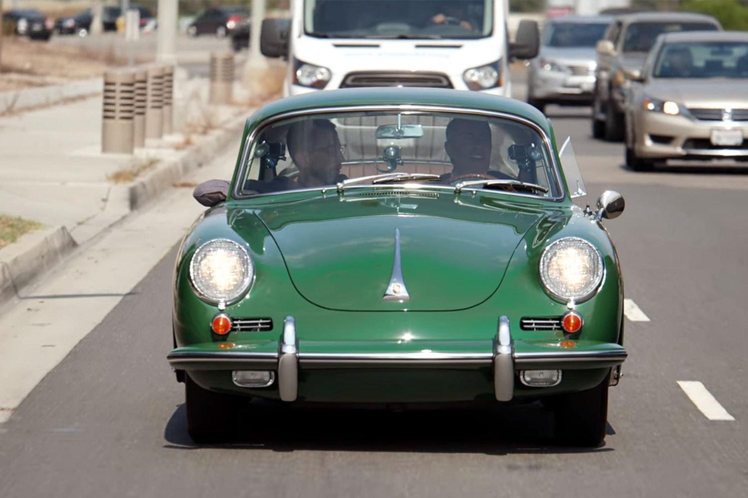 1965 Porsche 356C Comedians in Cars Neal Brennan