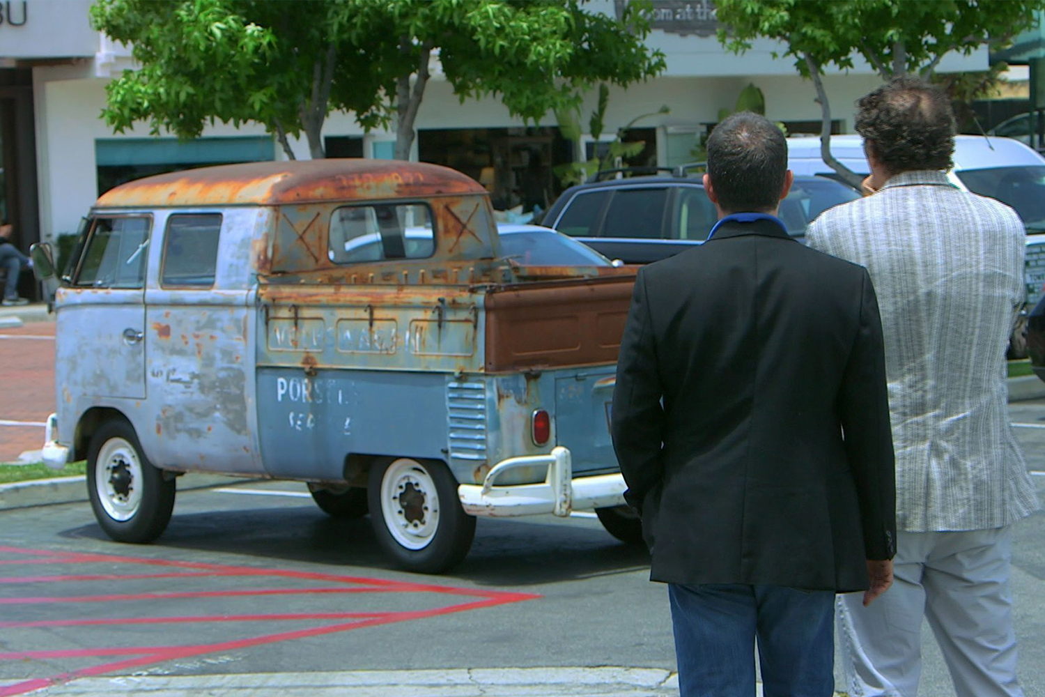 Volkswagen Double Cab Pickup Comedians in Cars