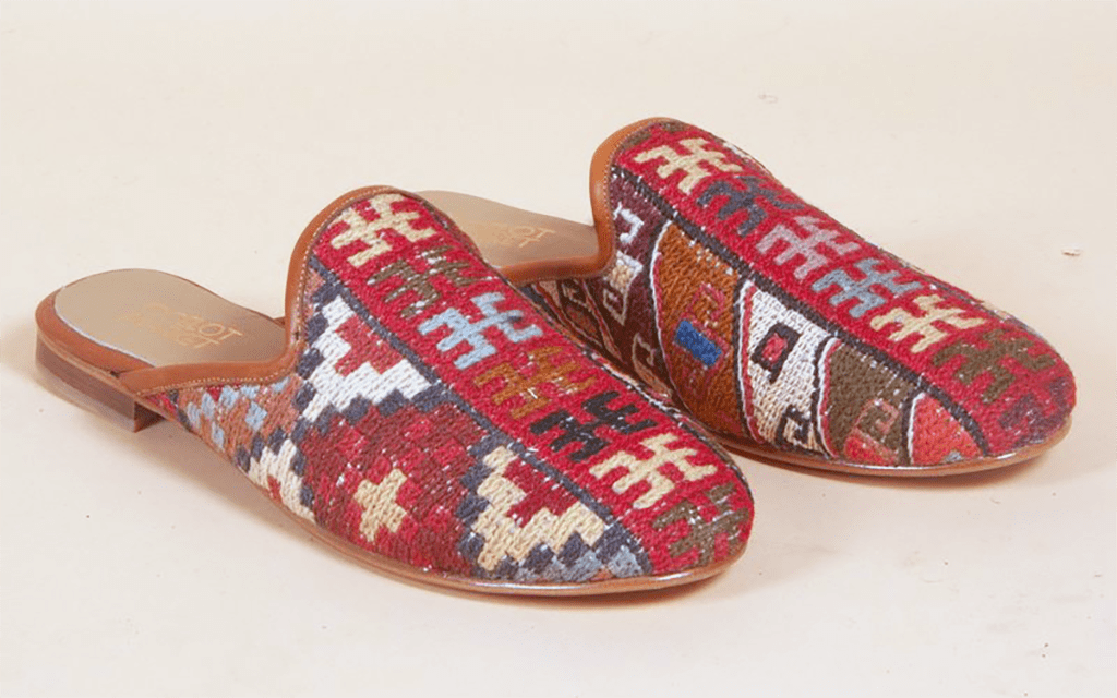 ocelot market kilim mule