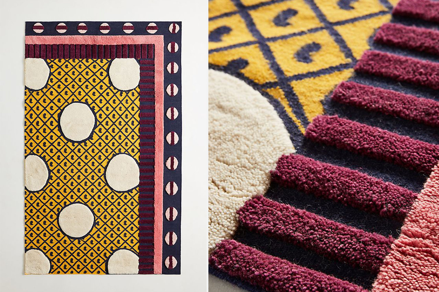 SUNO Anthropologie Collaboration Rug on Sale
