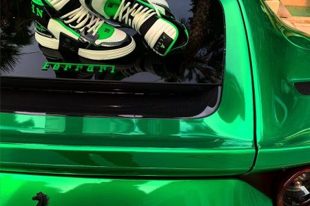 Ferrari and shoes