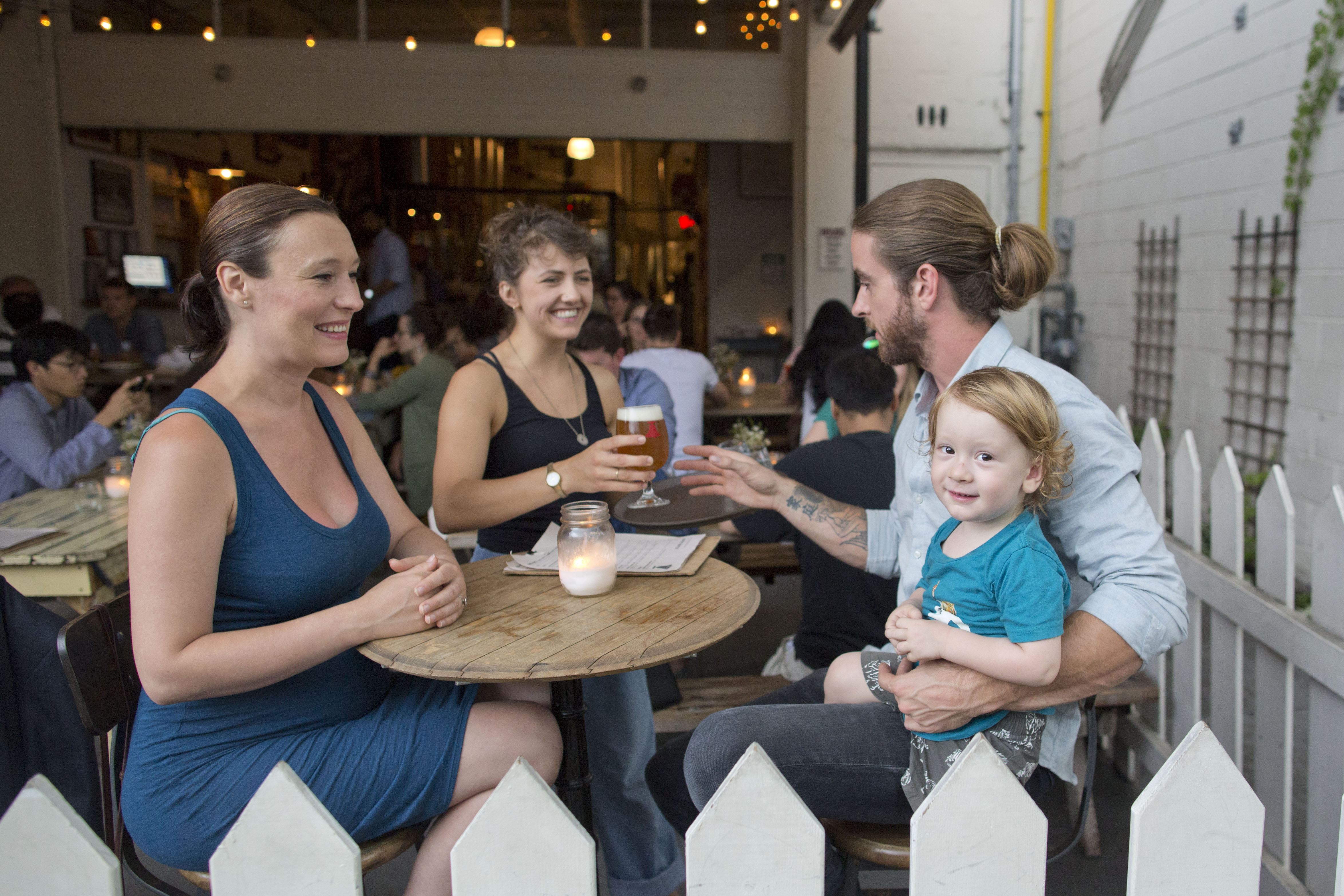 Baby's first beer garden