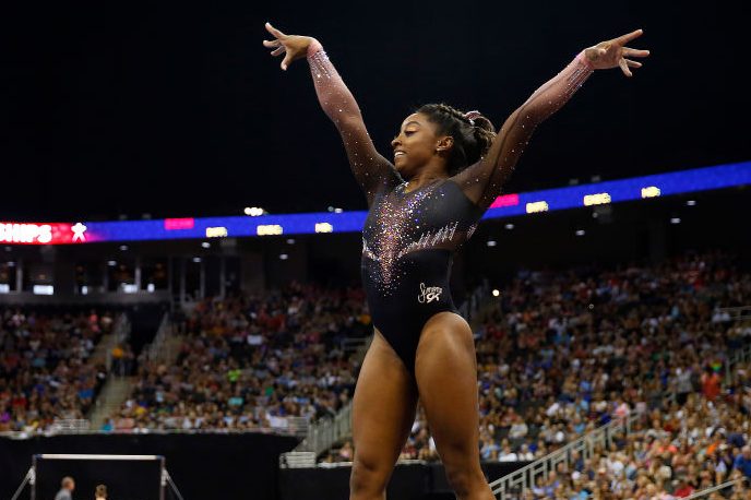 Simone Biles floor exercise