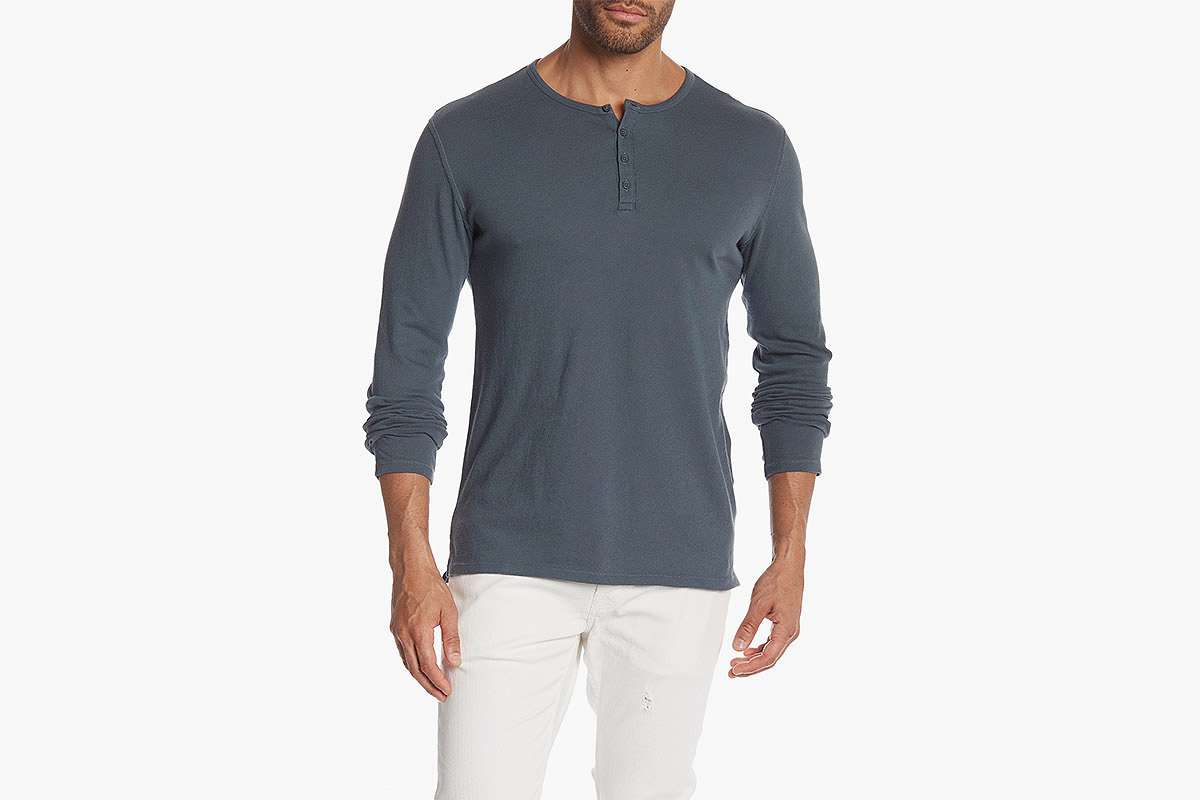 Vince Long Sleeve Henley