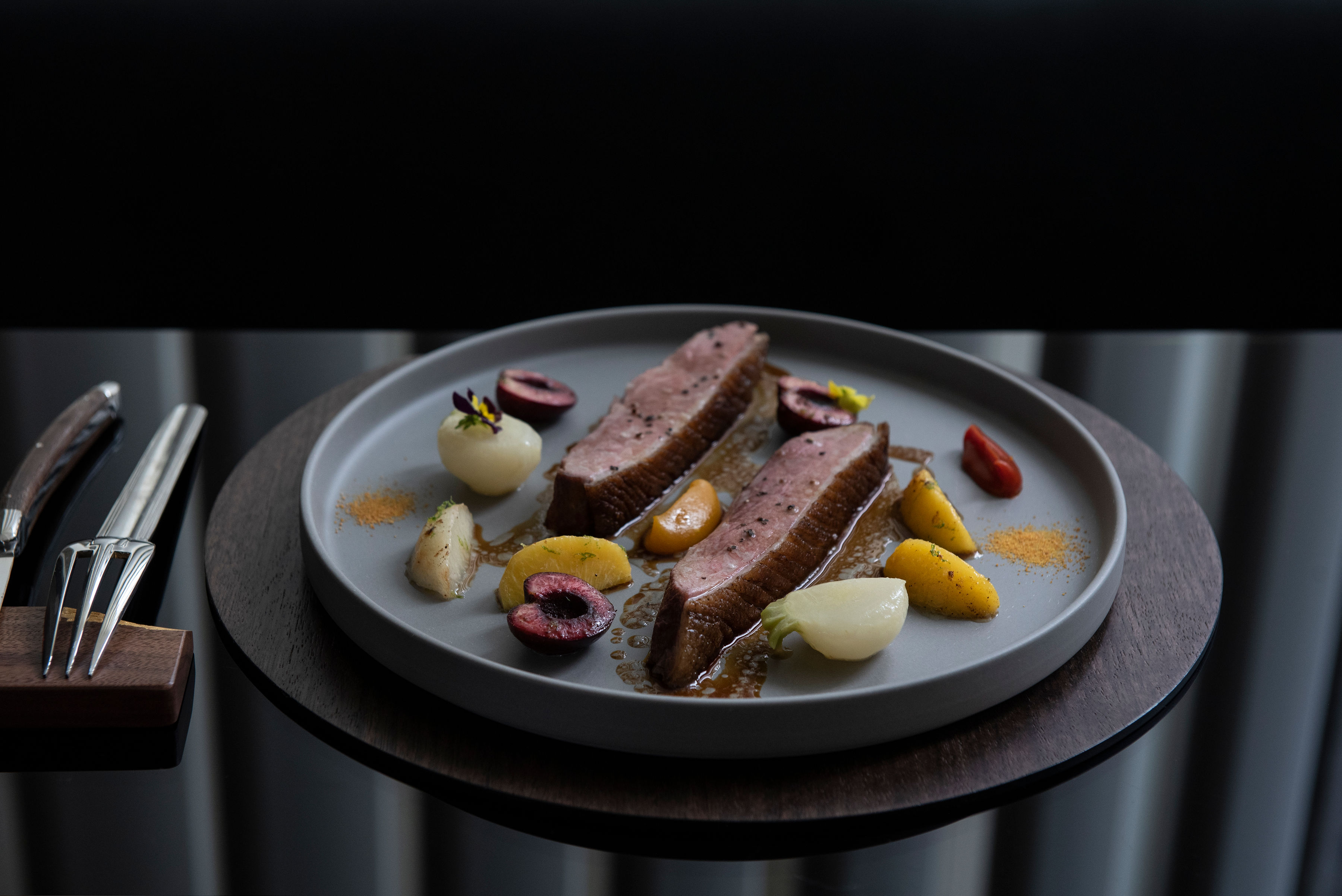Shun’s Long Island duck à l'orange