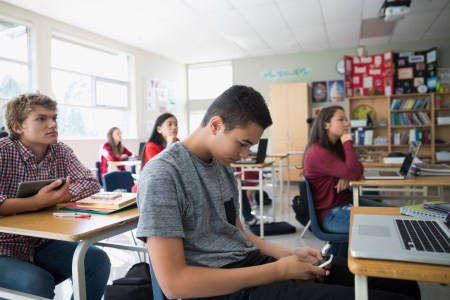 Teens texting
