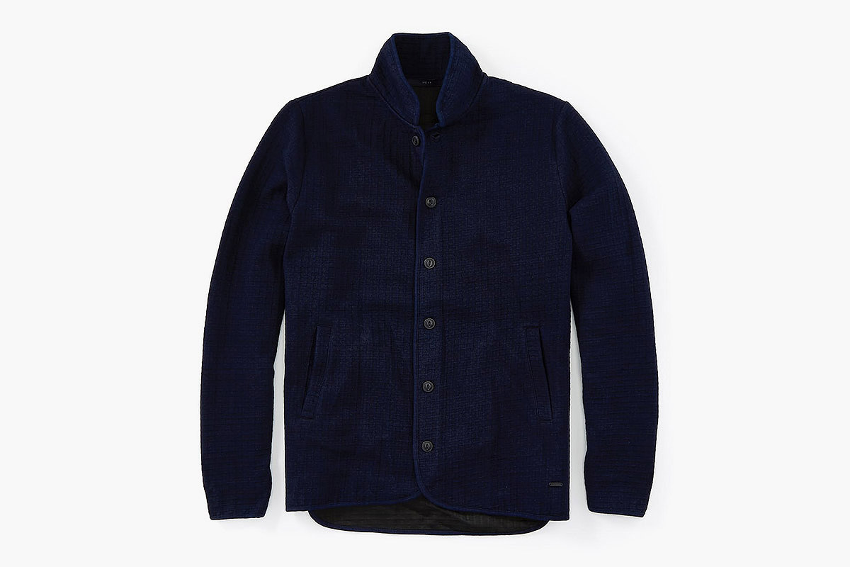 Indigo Knit Blazer