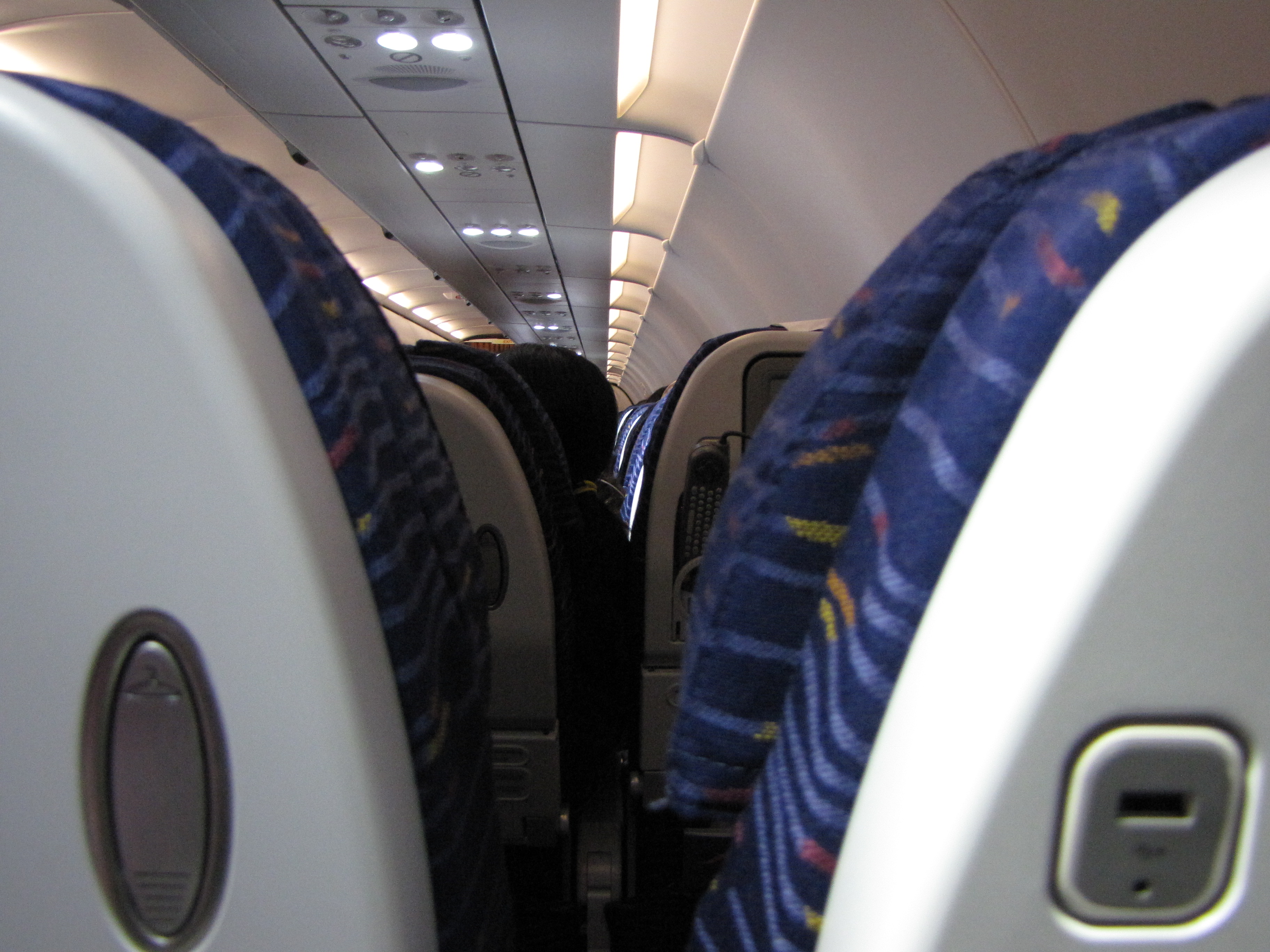 Airplane seats