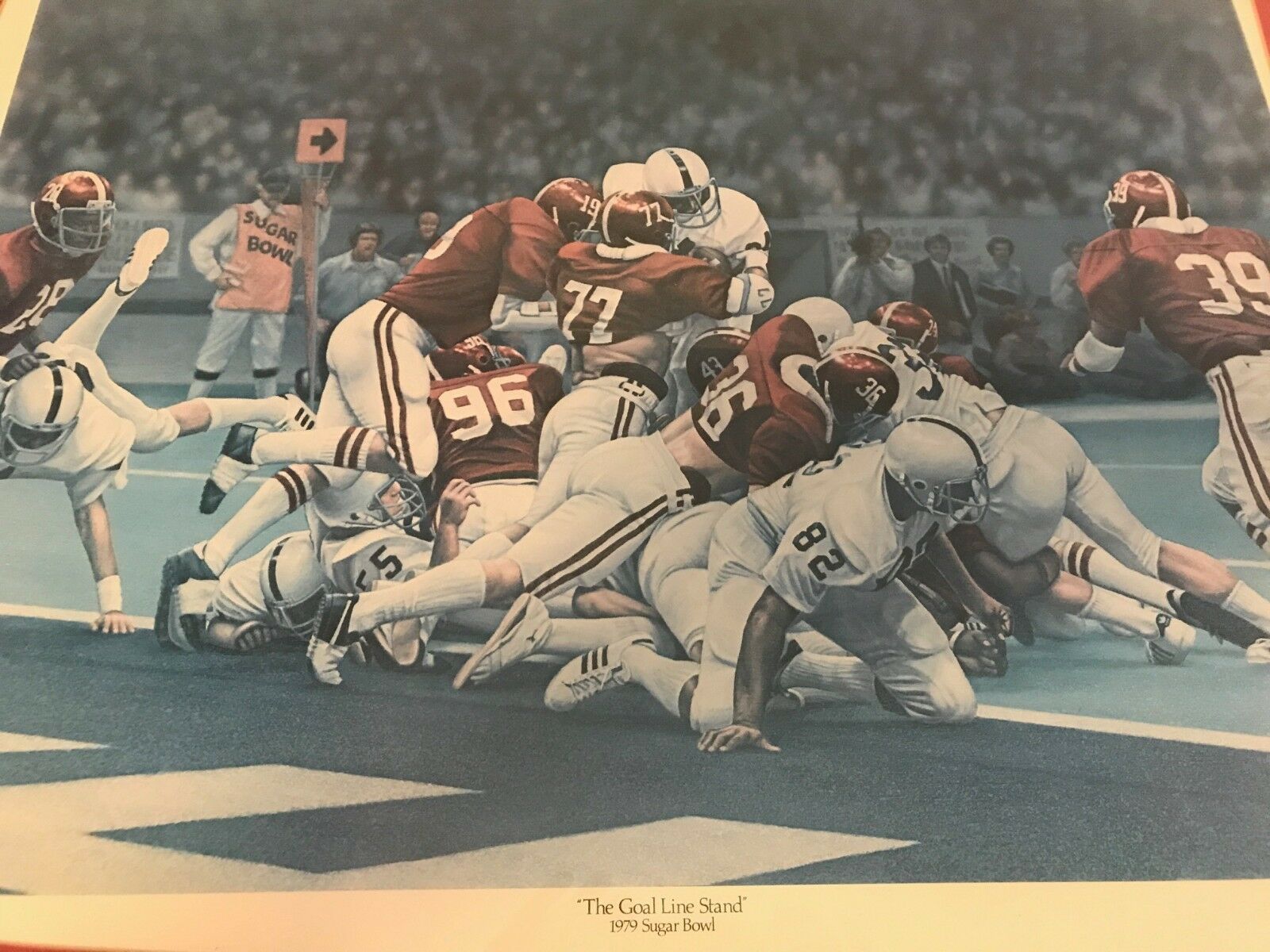 Daniel Moore's "Goal Line Stand"