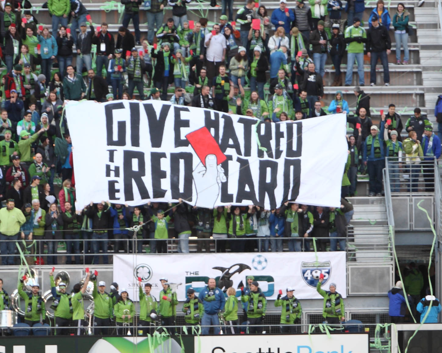 Seattle Sounders supporters