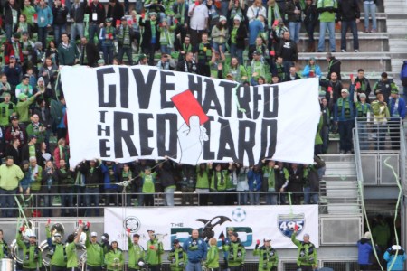 Seattle Sounders supporters