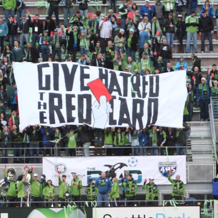 Seattle Sounders supporters