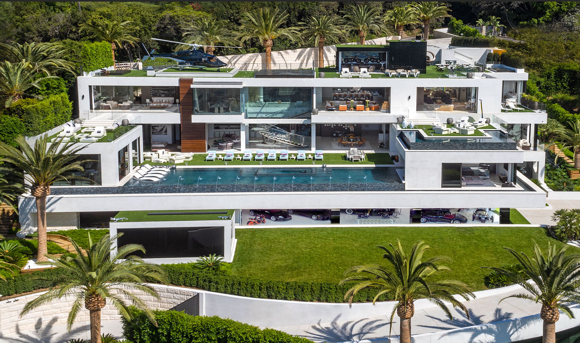 A spec mansion was developed by Bruce Makowsky