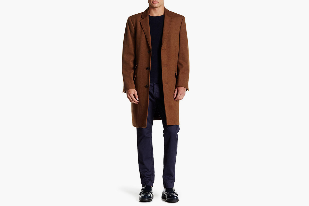 Hart Schaffner Marx
Cashmere Blend Shelby Longline Overcoat