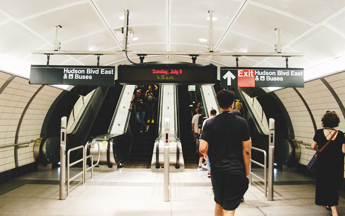 Walking Escalators