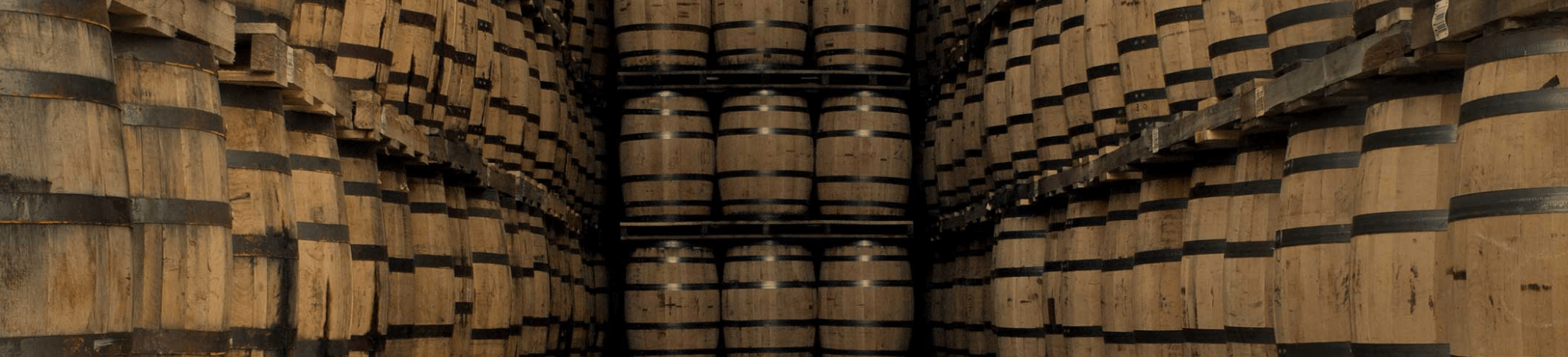 Barrels of Crown Royal Whisky