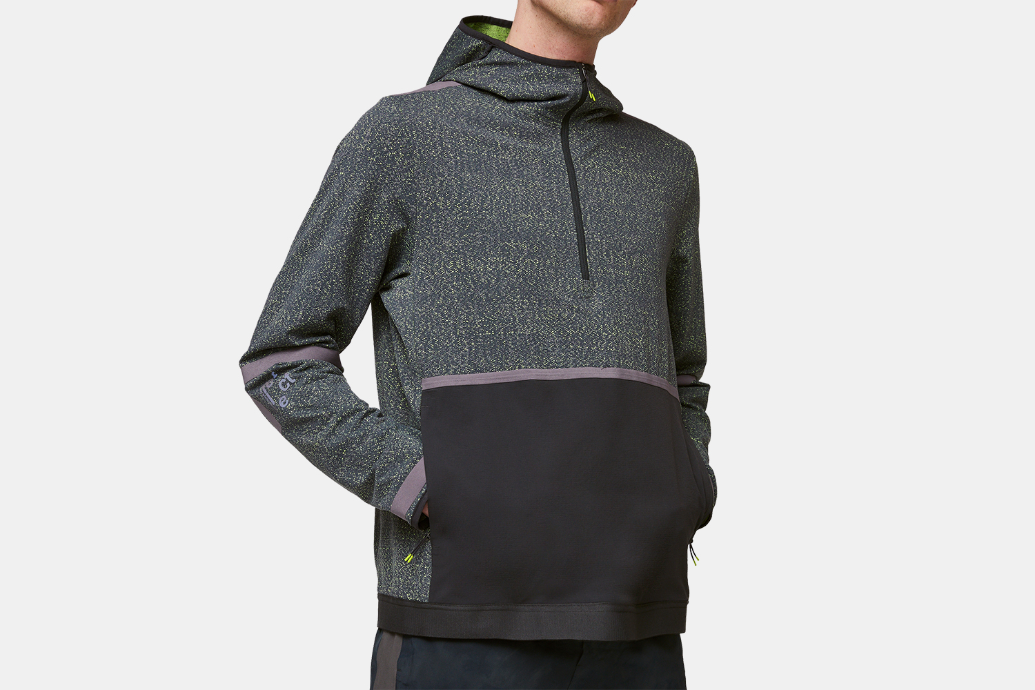 Robert Geller x Lululemon Men's Half-Zip Hoodie