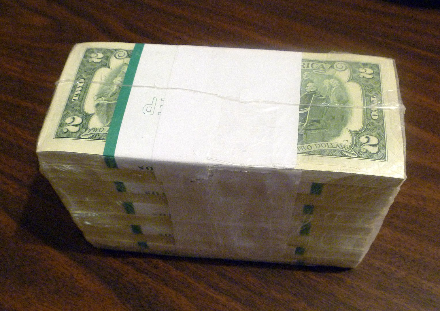 A stack of money