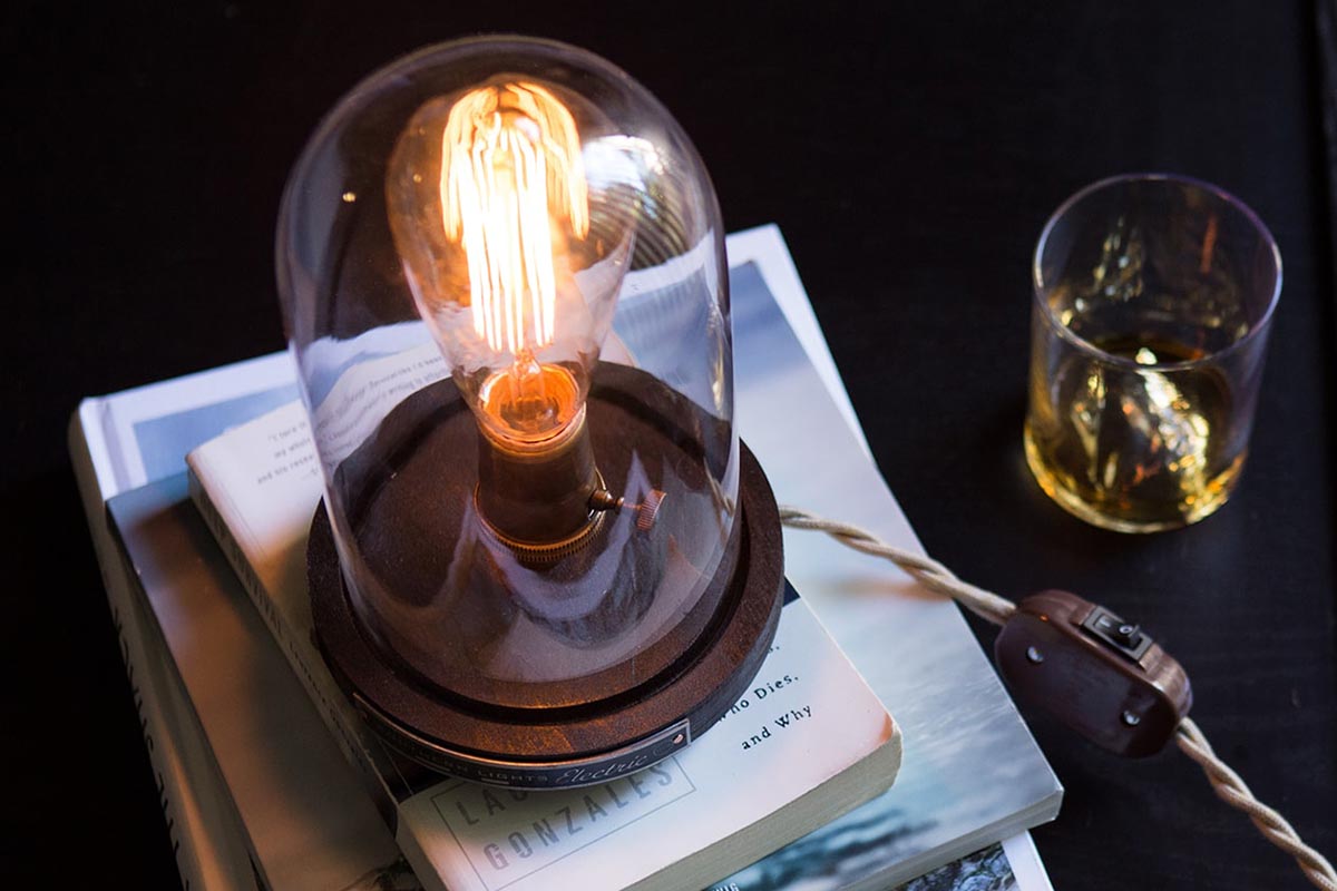 Bell Jar Table Lamp