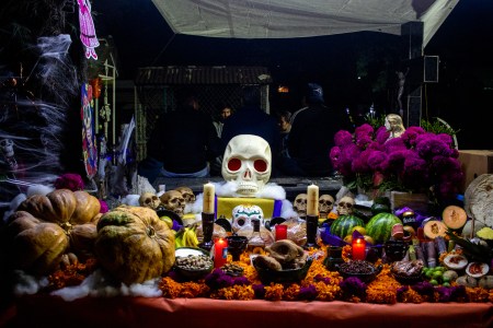 dia de muertos ofrenda
