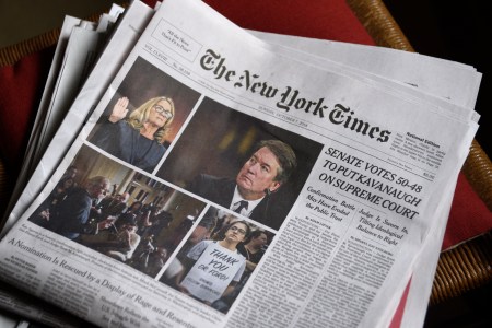 The New York Times newspaper