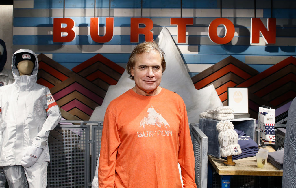 Chairman of Burton Snowboards Jake Carpenter attends 2018 Olympic U.S. Snowboard Team Uniform Unveil on November 1, 2017 in New York City.  (Photo by John Lamparski/Getty Images)