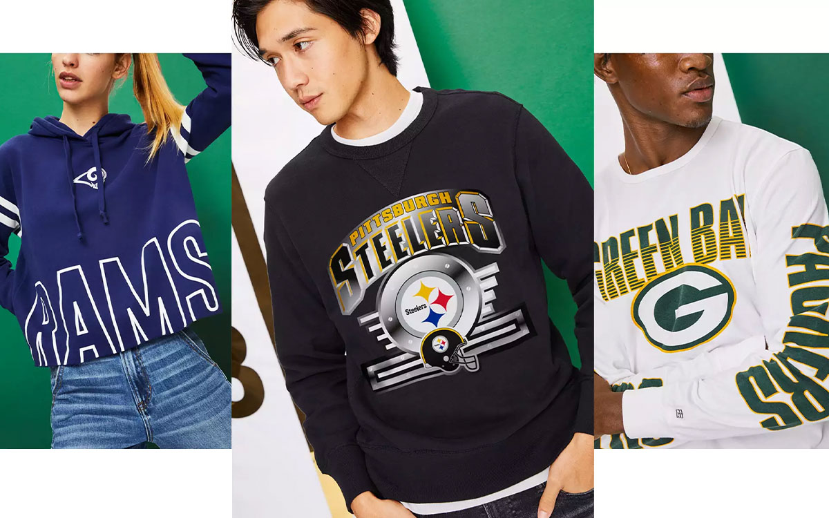 american eagle clothing football teens