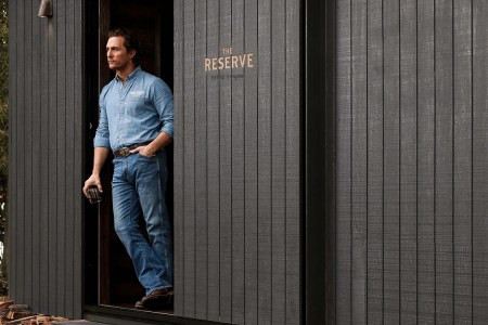 Matthew McConaughey Wild Turkey Cabin Australia