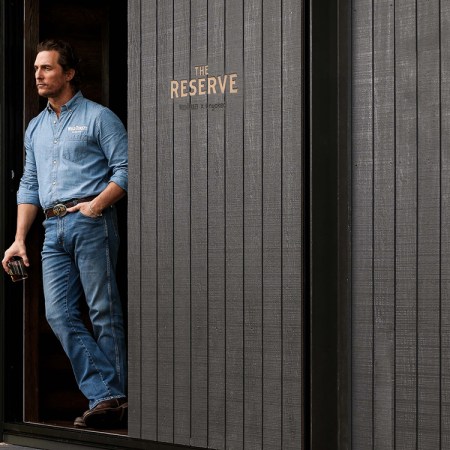 Matthew McConaughey Wild Turkey Cabin Australia