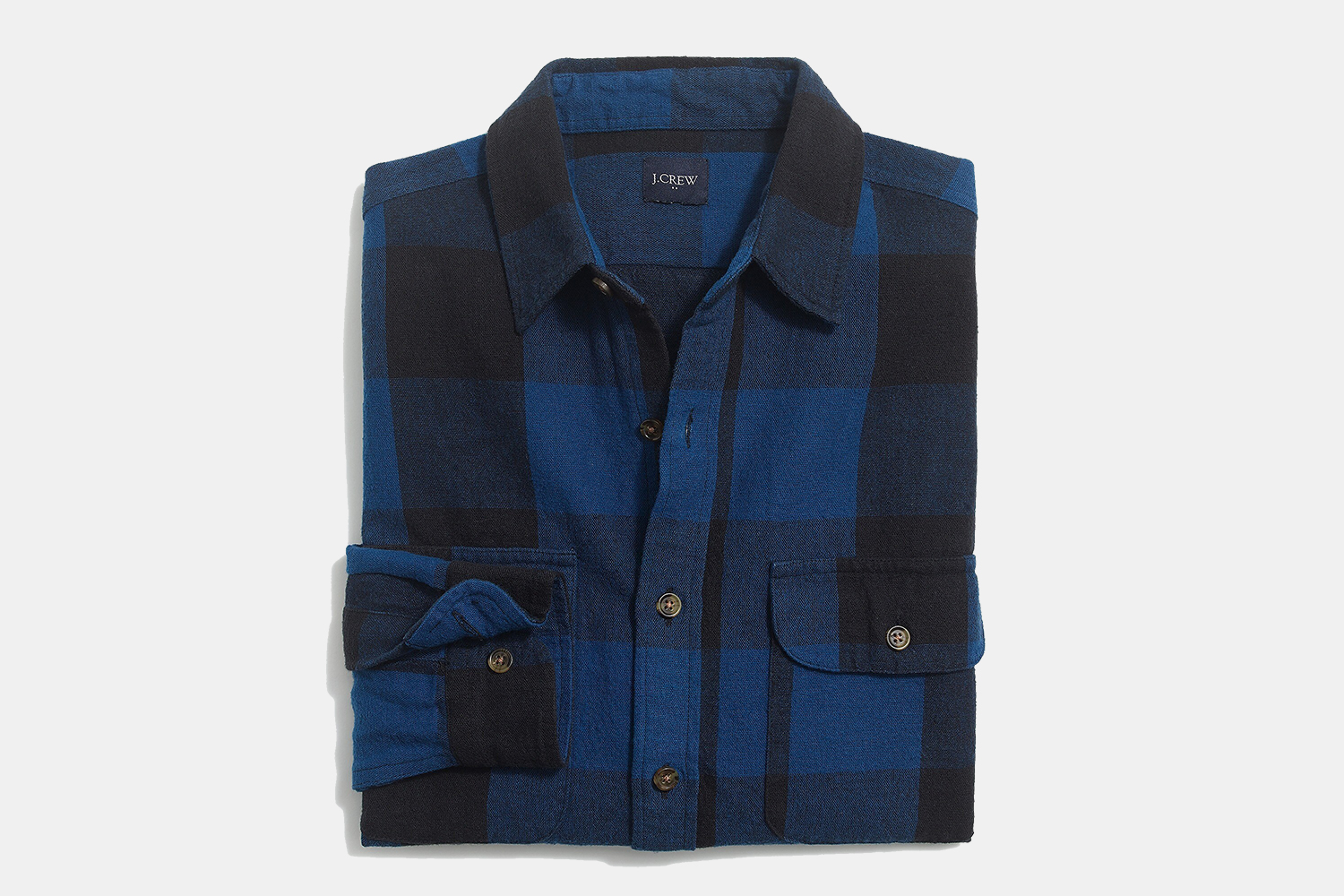 men's Buffalo Check Shirt Jacket