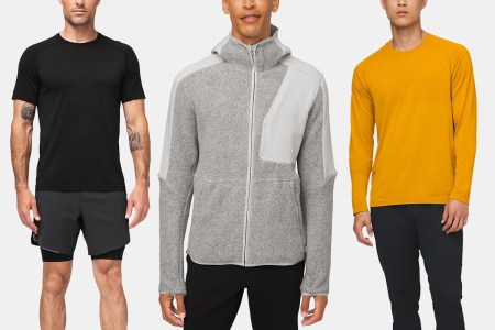 Lululemon men's workout shirts, shorts and jackets