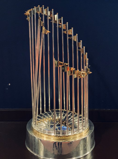 World Series trophy
