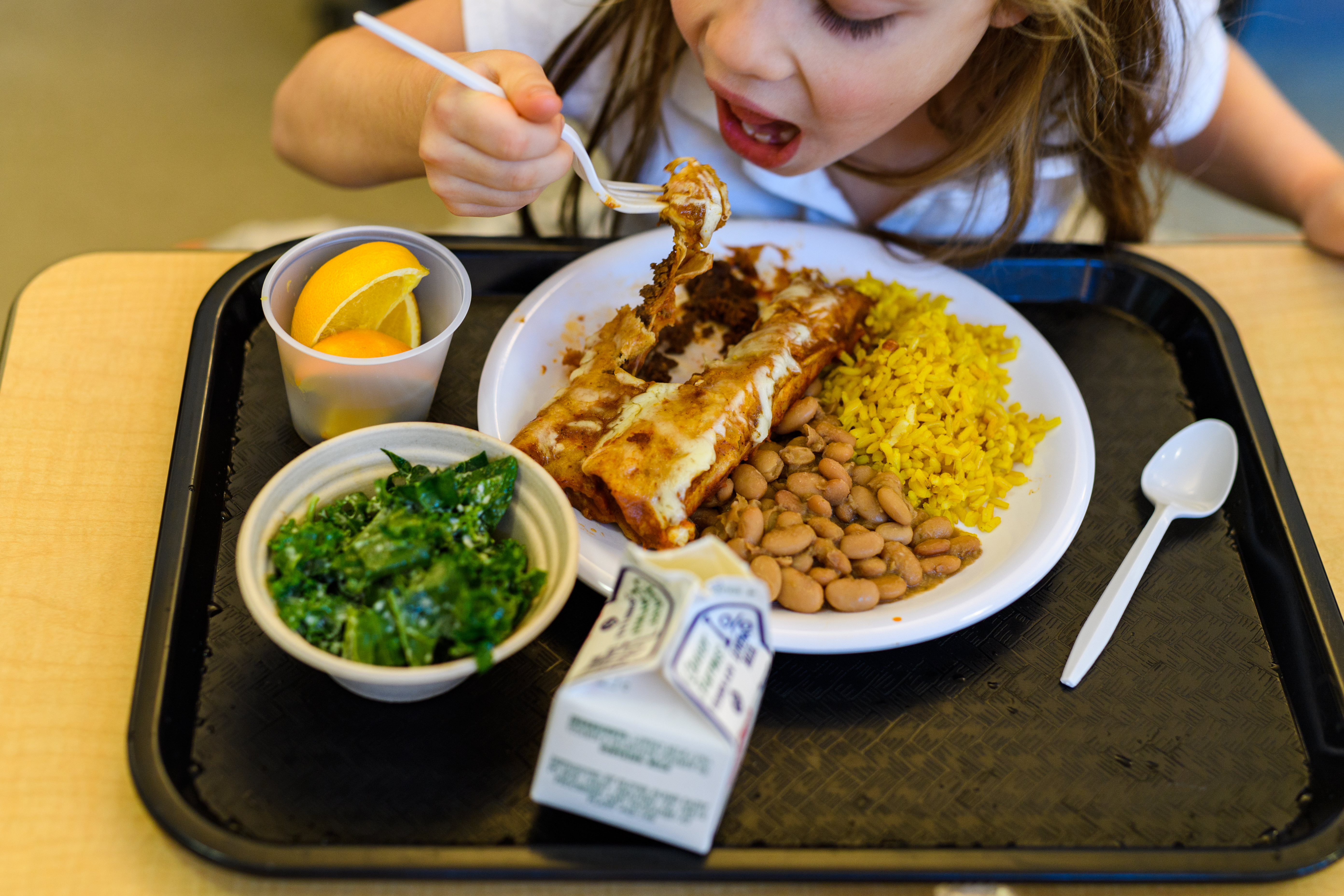 child nutritious school lunch Noma chef Bronx