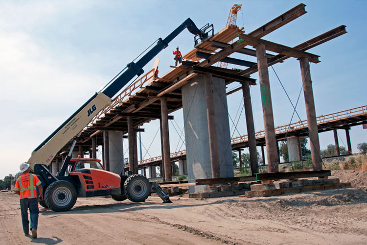 Construction on California High-Speed Rail Authority via Getty Images