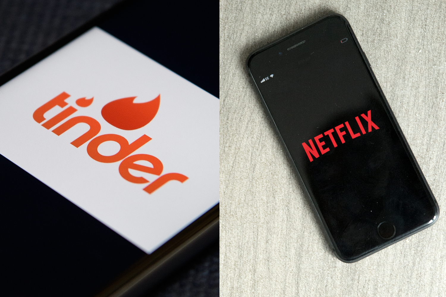 Tinder and Netflix