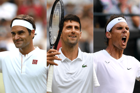 djokovic federer nadal big three best dynasty