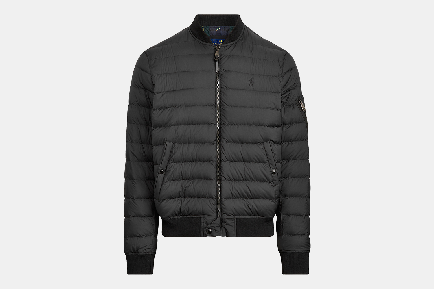 Ralph Lauren Men's Packable Down Bomber Jacket