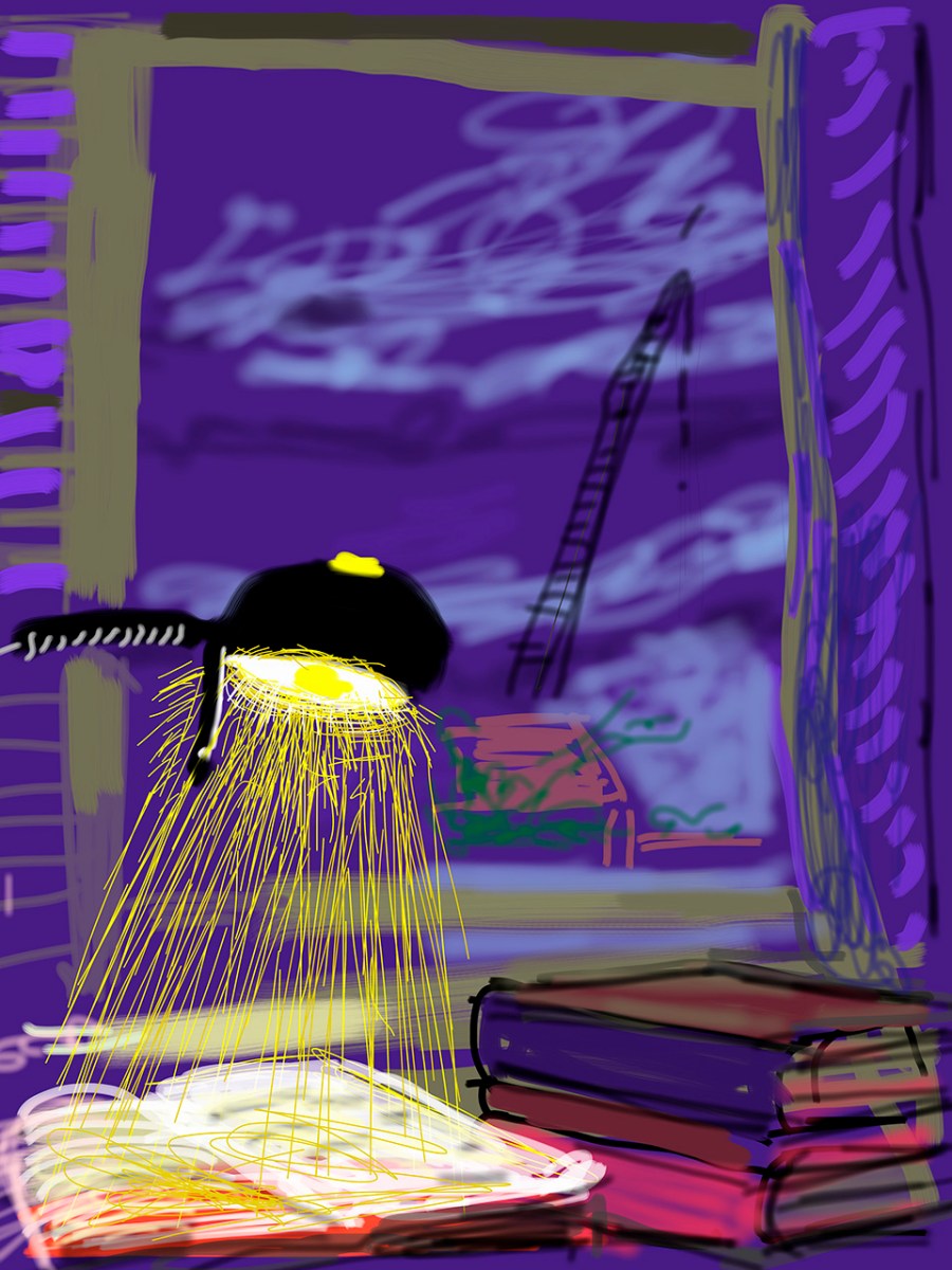 “Untitled, 133” 2010 iPad Drawing © David Hockney