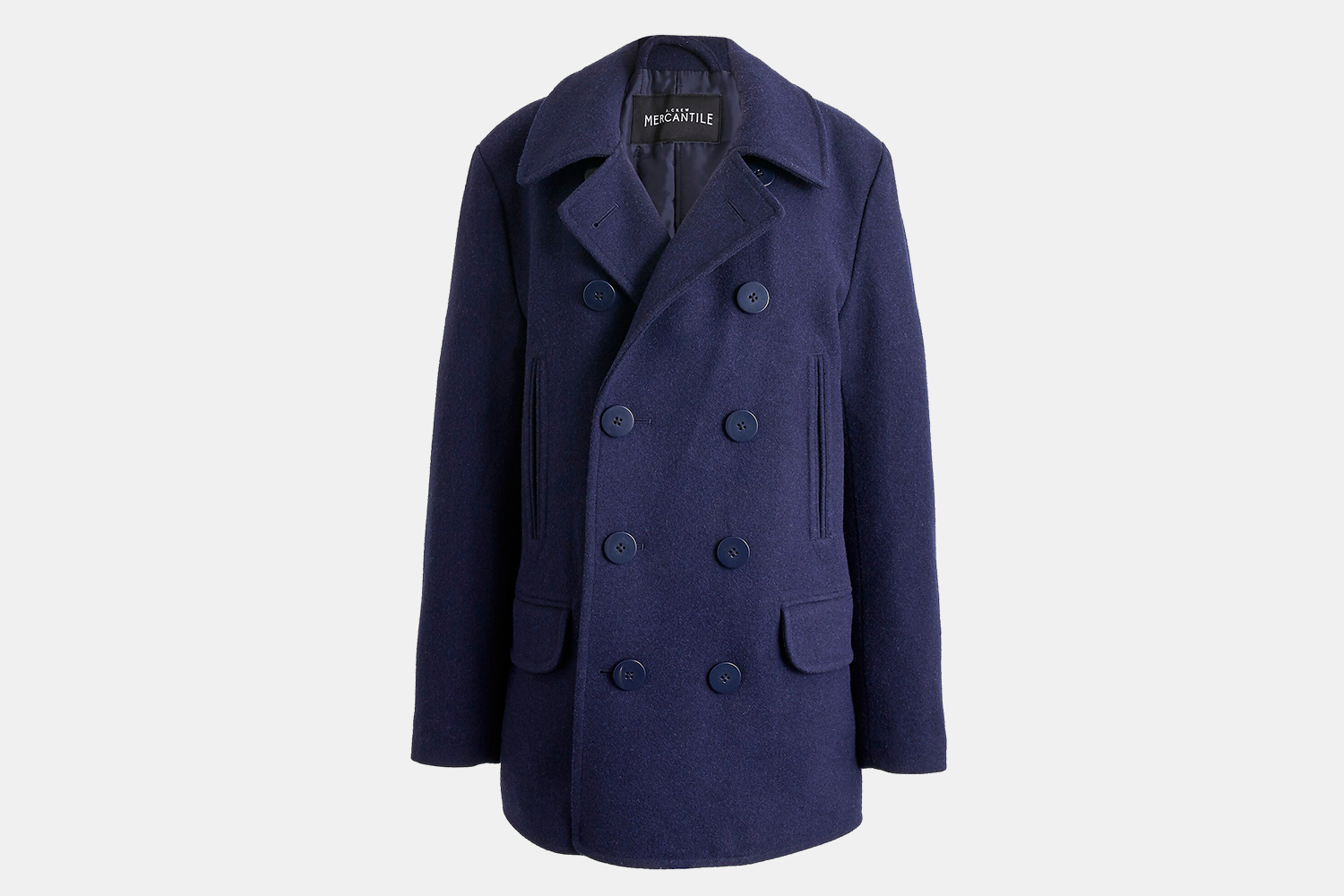 J.Crew Factory Men's Classic Peacoat Sale