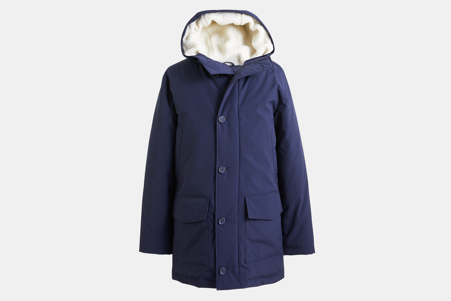 J.Crew Factory Men's Hooded Parka Discount