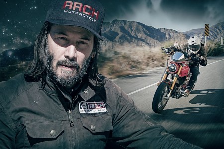 Keanu Reeves Takes Us for a Ride on His Totally Excellent Motorcycle