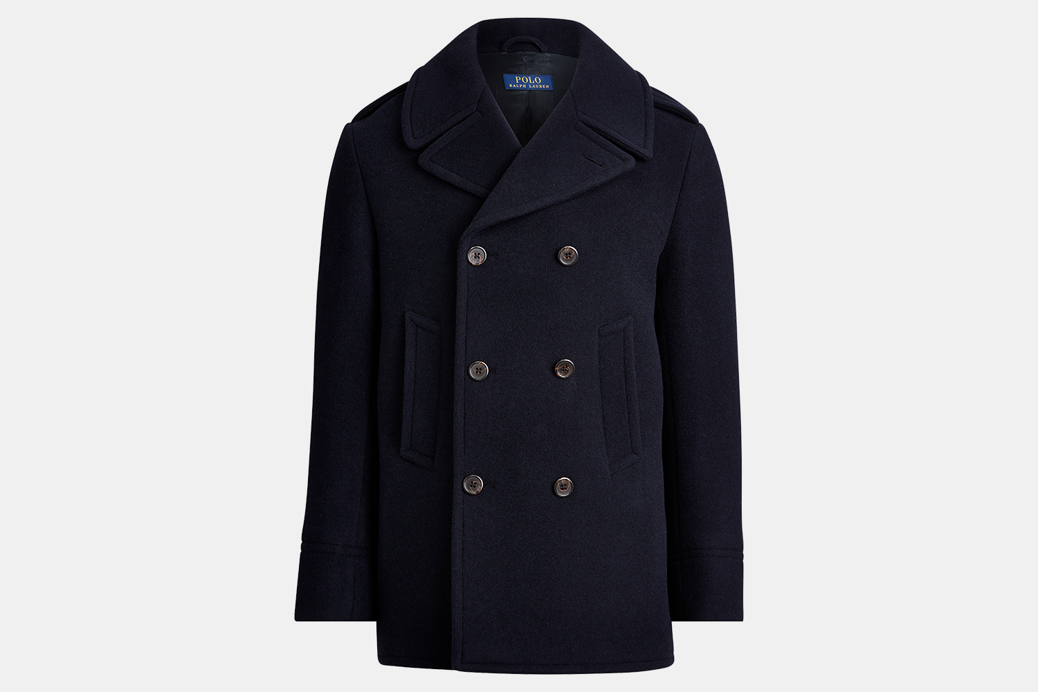 Ralph Lauren Polo Wool-Blend Peacoat