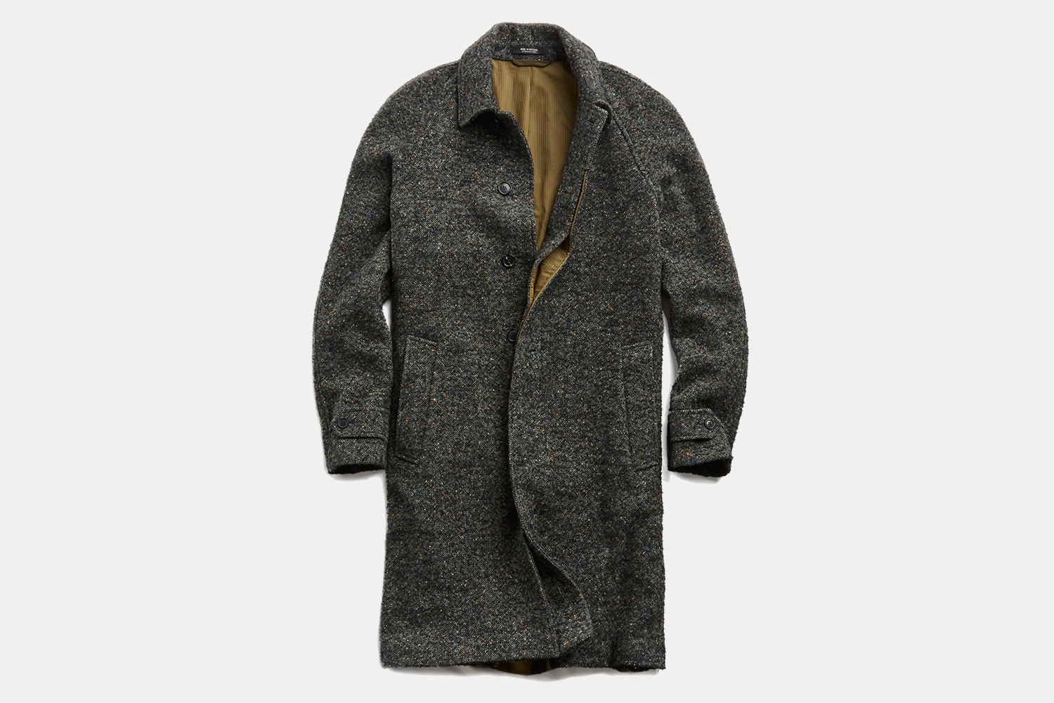 Todd Snyder Italian Wool Fleck Topcoat