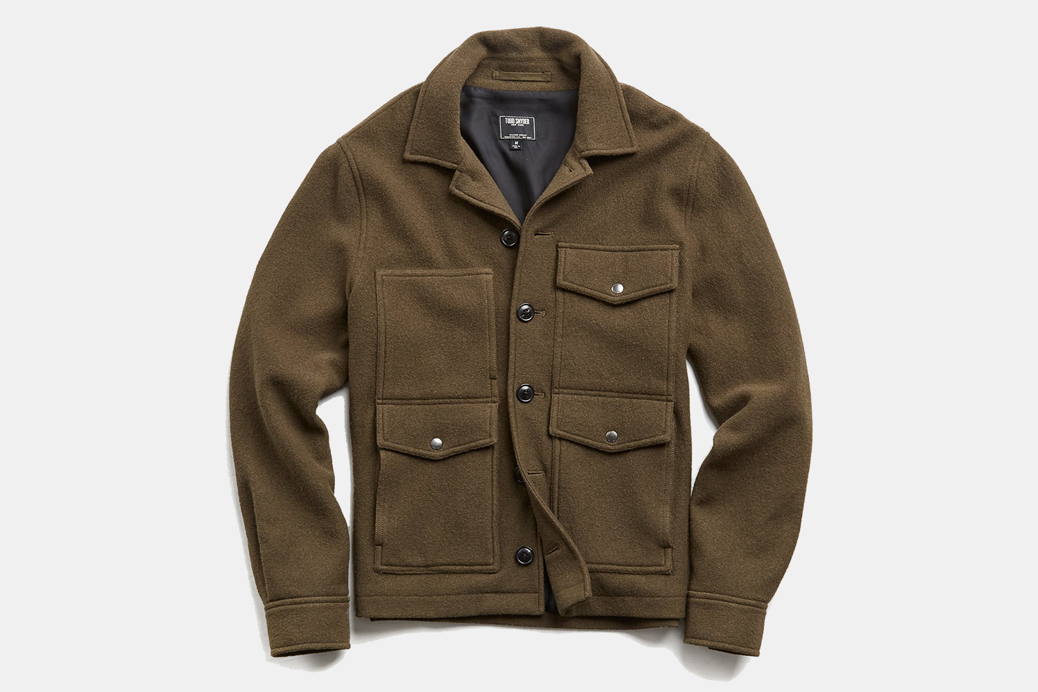 Todd Snyder Men's Wool Cruiser Jacket