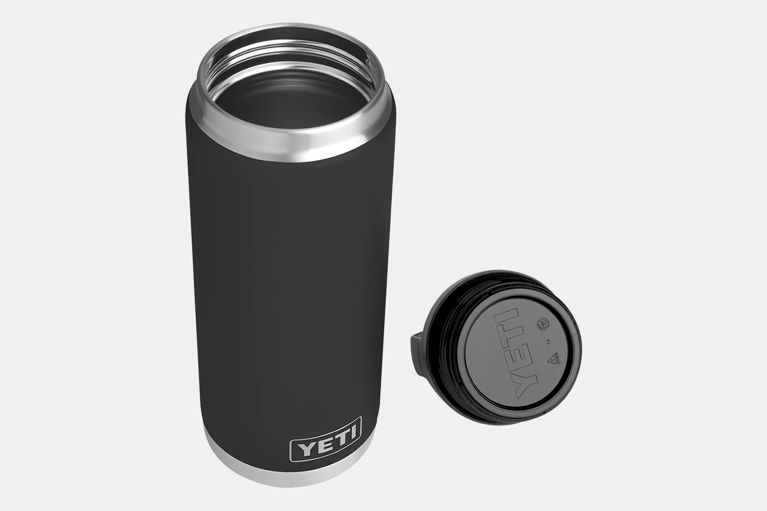 Yeti Rambler 26oz Bottle and caps