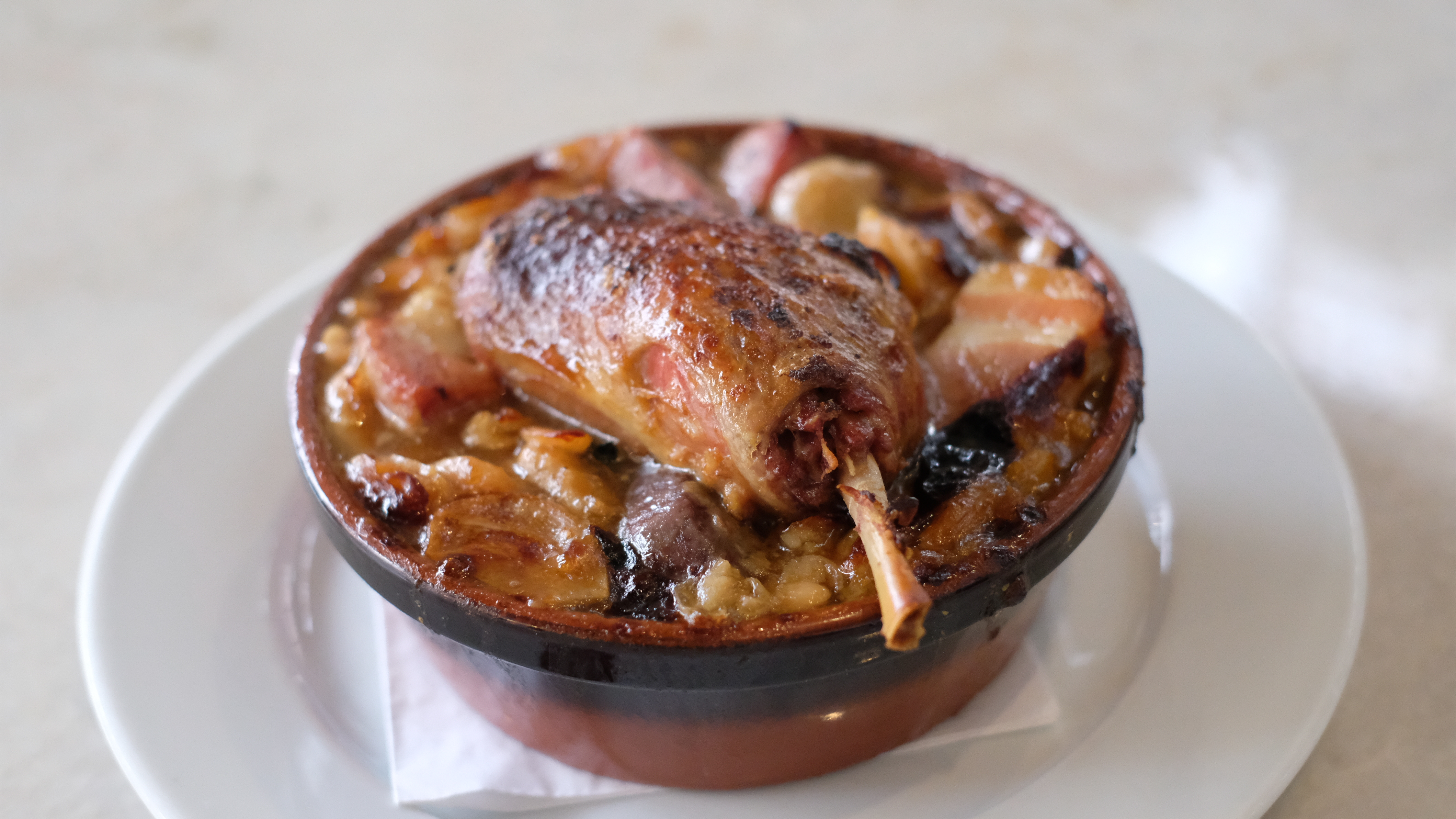 Bar Boulud's award-winning cassoulet.