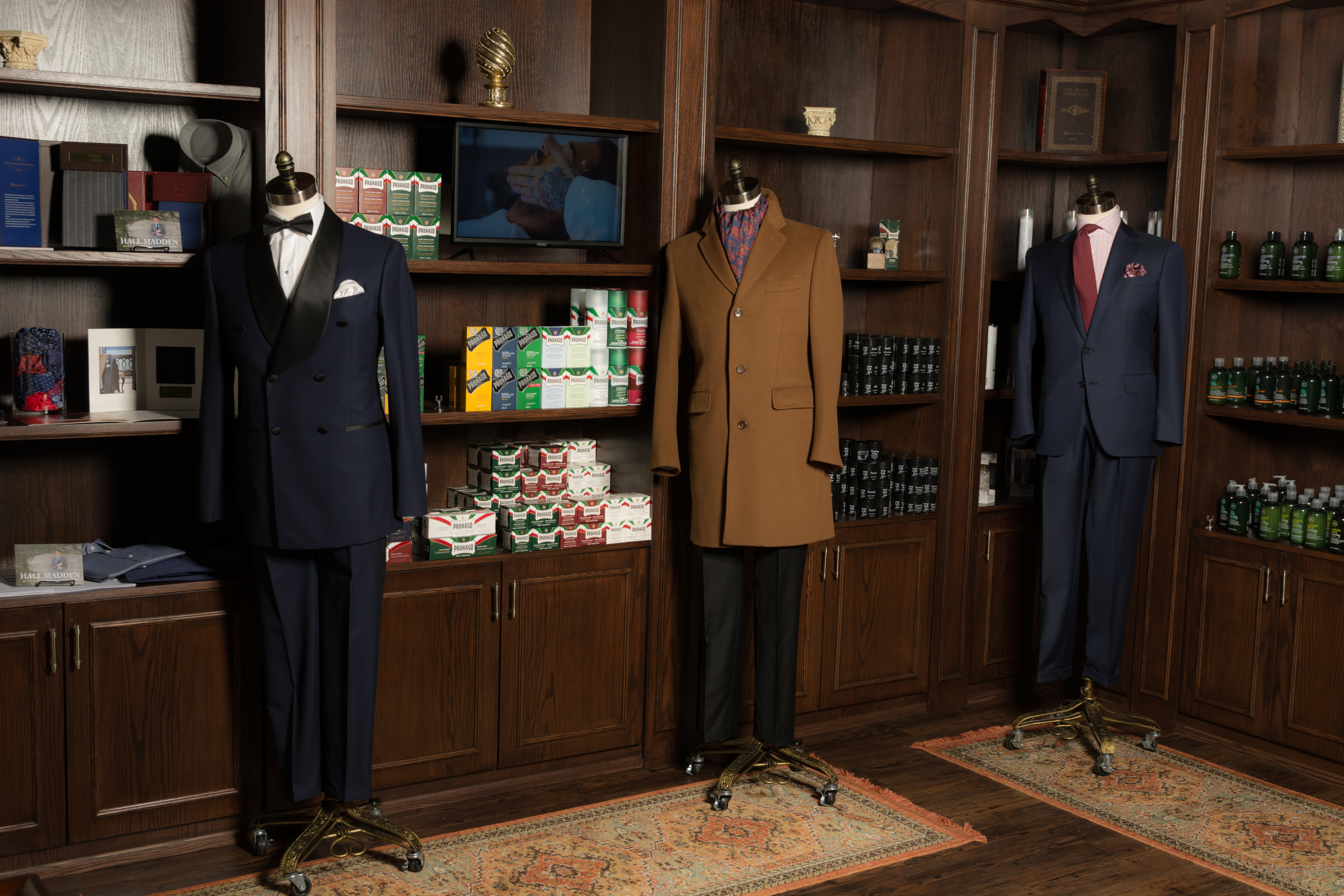 Goodman's Barber Lounge has partnered with Hall Madden