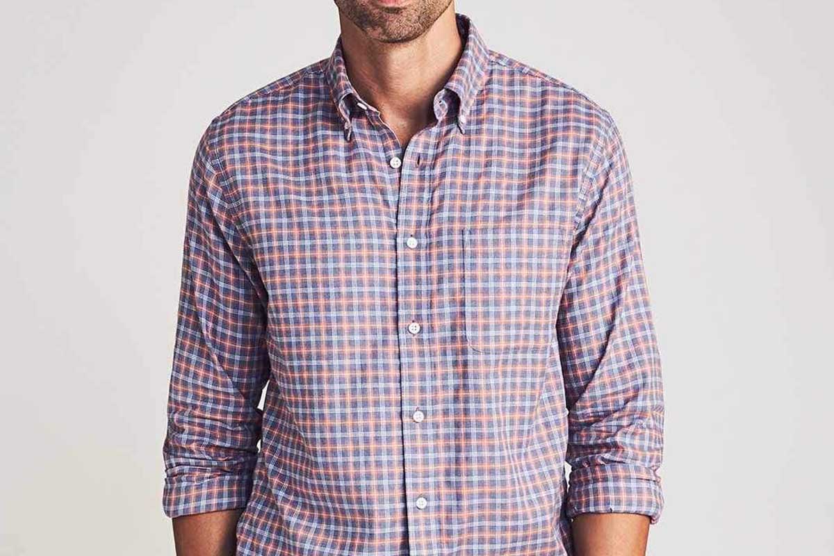 Everyday Button-Down - Lanai Sunset Check