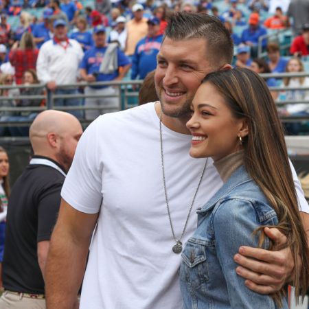 Tim Tebow and Demi-Leigh Nel-Peters
